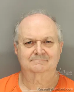 Mugshot of Marcus George Vanbuskirk booked in Ada County, Idaho on March 12, 2026