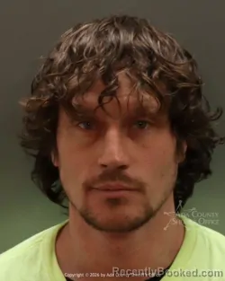 Mugshot of Daniel Luke Moses booked in Ada County, Idaho on March 12, 2026