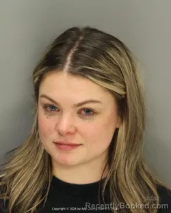 Mugshot of Molly Jean Scherer booked in Ada County, Idaho on March 14, 2026