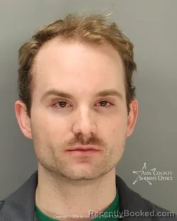 Mugshot of Kade James Olsen booked in Ada County, Idaho on March 15, 2026