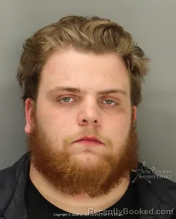 Mugshot of Zachary Allen shane Schultz booked in Ada County, Idaho on March 15, 2026