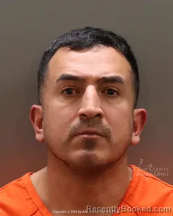 Mugshot of Alberto Castillo booked in Ada County, Idaho on March 16, 2026