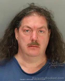 Mugshot of Jacob Anderson booked in Ada County, Idaho on March 17, 2026