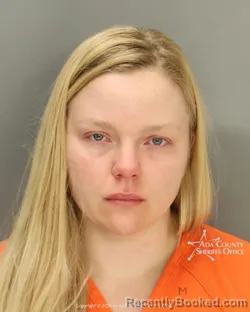 Mugshot of Jennifer Carlisle booked in Ada County, Idaho on March 17, 2026