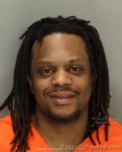 Mugshot of Kelvin Joseph Johnson booked in Ada County, Idaho on March 18, 2026