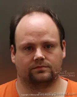 Mugshot of Kelly William Nelson booked in Ada County, Idaho on March 18, 2026