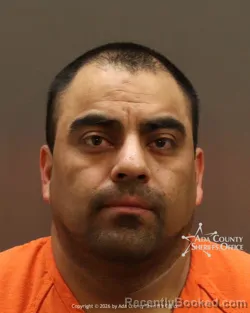 Mugshot of Nicandro Gutierrez hernandez booked in Ada County, Idaho on March 18, 2026