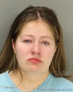 Mugshot of Verdiana Gabriele Madrid booked in Ada County, Idaho on March 18, 2026