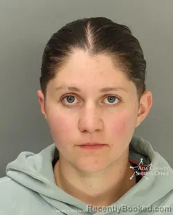 Mugshot of Janessa Irene Avila booked in Ada County, Idaho on March 19, 2026