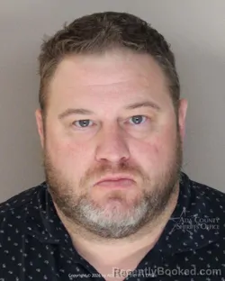 Mugshot of Christopher Thomas Byrne booked in Ada County, Idaho on March 19, 2026