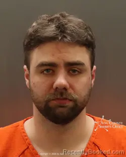 Mugshot of Bryan James Gilmore booked in Ada County, Idaho on March 19, 2026