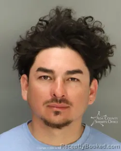 Mugshot of Christian David Segoviano ramirez booked in Ada County, Idaho on March 20, 2026