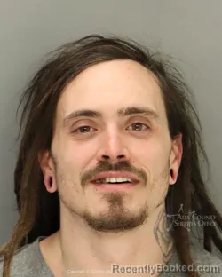 Mugshot of Andrew Wigginton booked in Ada County, Idaho on March 21, 2026