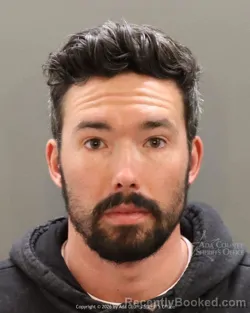 Mugshot of William Balentine booked in Ada County, Idaho on March 22, 2026