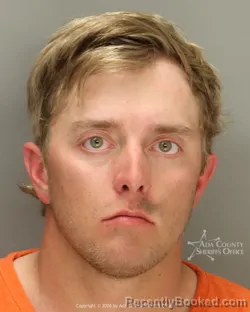 Mugshot of Braden Allen Griffith booked in Ada County, Idaho on March 23, 2026