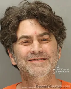 Mugshot of Kevin Edward Winslow booked in Ada County, Idaho on March 23, 2026