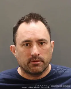 Mugshot of Fred May booked in Ada County, Idaho on March 23, 2026