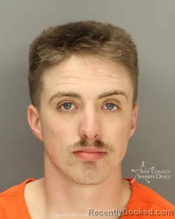 Mugshot of Mason William Seamons booked in Ada County, Idaho on March 26, 2026