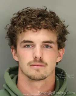 Mugshot of Rocco Chad Porter booked in Ada County, Idaho on March 27, 2026