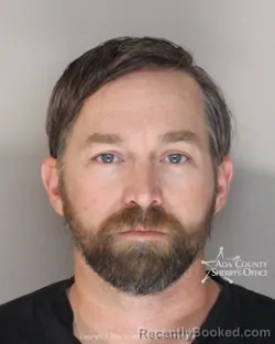 Mugshot of Jason Alan Talbot booked in Ada County, Idaho on March 27, 2026