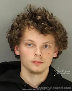 Mugshot of Devlynn Troy Stotts booked in Ada County, Idaho on March 27, 2026