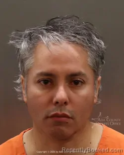 Mugshot of Antonio Madera booked in Ada County, Idaho on March 28, 2026