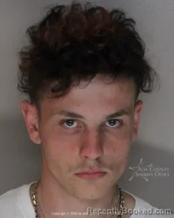 Mugshot of Adam Cleland booked in Ada County, Idaho on March 28, 2026