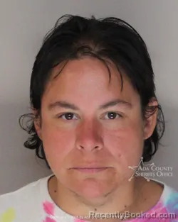 Mugshot of Kayla Jean Manee booked in Ada County, Idaho on March 28, 2026