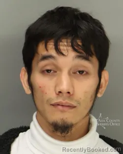 Mugshot of Nickless Samuel Lopez booked in Ada County, Idaho on March 29, 2026