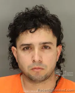 Mugshot of Jesus Munevar-Fuentes booked in Ada County, Idaho on March 29, 2026