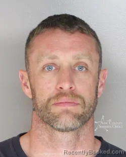 Mugshot of Jonathan David Roush booked in Ada County, Idaho on April 1, 2026