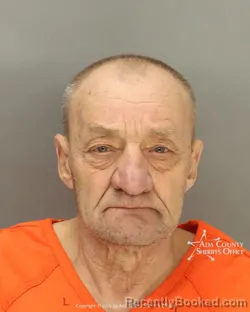 Mugshot of Alexander Petrov booked in Ada County, Idaho on April 1, 2026