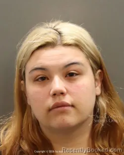 Mugshot of Jessica Dyan Soto booked in Ada County, Idaho on April 3, 2026