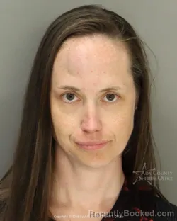 Mugshot of Kalisha Joy Sherman booked in Ada County, Idaho on April 3, 2026