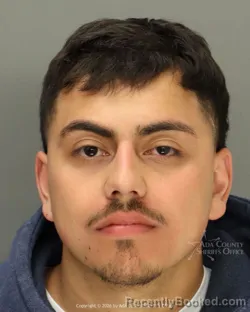 Mugshot of Pedro Pacheco booked in Ada County, Idaho on April 5, 2026