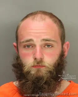 Mugshot of Tanner Michael Smith booked in Ada County, Idaho on April 5, 2026