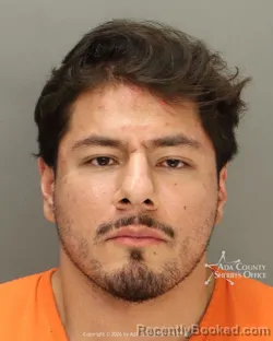 Mugshot of Jose Enrique Uriart booked in Ada County, Idaho on April 5, 2026