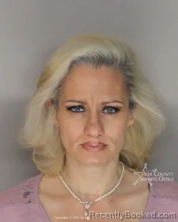 Mugshot of Rachell Burke booked in Ada County, Idaho on April 7, 2026