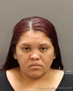Mugshot of Selene Guadalupe Curiel booked in Ada County, Idaho on July 12, 2026