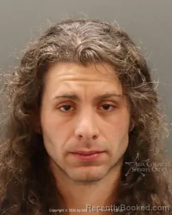 Mugshot of Cameron Stites-Stevens booked in Ada County, Idaho on April 16, 2026
