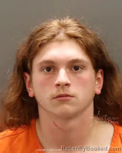 Mugshot of Shane Michael Raiser booked in Ada County, Idaho on May 22, 2026