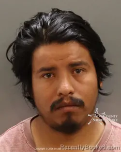 Mugshot of Miguel Angel Sanchez sanchez booked in Ada County, Idaho on April 24, 2026