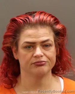Mugshot of Kelly Rae Jimenez booked in Ada County, Idaho on April 25, 2026
