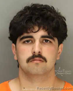 Mugshot of Jonathan Peter Lama booked in Ada County, Idaho on April 25, 2026