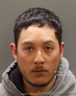 Mugshot of Erik Rodriguez trujillo booked in Ada County, Idaho on April 27, 2026