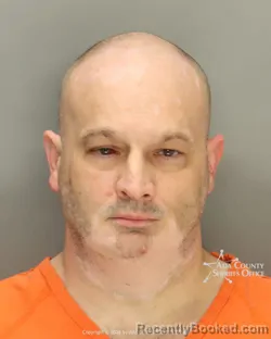 Mugshot of Bobby James Loveless booked in Ada County, Idaho on April 29, 2026