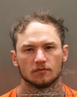 Mugshot of Tant Douglas Lee booked in Ada County, Idaho on April 30, 2026