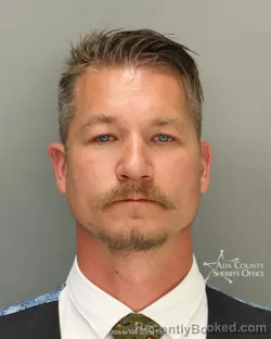 Mugshot of Daniel James Wurschmidt booked in Ada County, Idaho on May 3, 2026