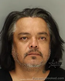 Mugshot of Boyd Haskan booked in Ada County, Idaho on May 3, 2026