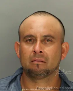 Mugshot of Cristian Benigno Ceja-Castillo booked in Ada County, Idaho on May 3, 2026